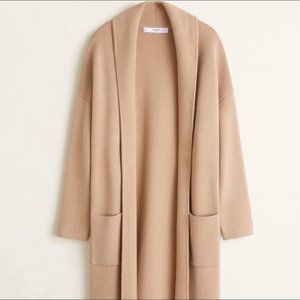 Mango Pocket Knit Cardigan